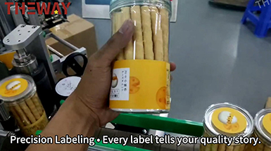 蛋卷罐子贴标-顶部加圆周贴标-封面 蛋卷罐子贴标-顶部加圆周贴标-封面